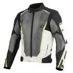 Kurtka Motocyklowa Męska SECA AIRFLOW II GRAY 2-warstwowa rozmiar XL 2ARF20MQ-03