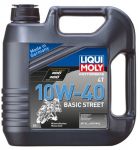 OLEJ SILNIKOWY LIQUI MOLY BASIC STREET minerlany 10W40 4 litry /ESTER JASO MA/MA2/